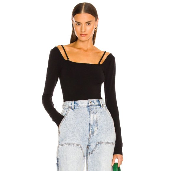 NWT Helmut Lang Bra Strap Top - Picture 1 of 9